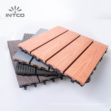 INTCO Manufacture Easy Install Waterproof Fireproof Modern Decoration Outdoor Floor DIY Decking